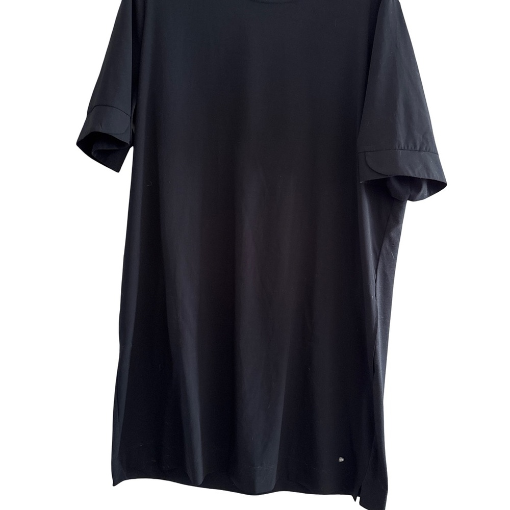 FIG BLACK TEE SHIRT DRESS